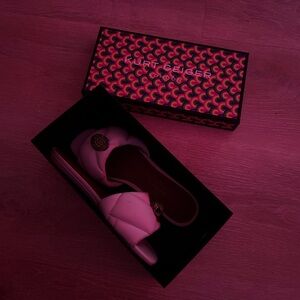 white kirt geiger slides, wore once my feet are too big lol , 7.5 size